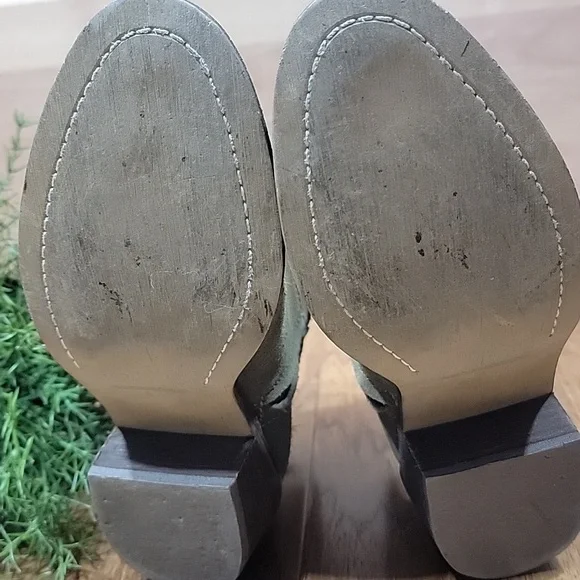 Madewell Khaki Suede Ankle Booties - Picture 8 of 12